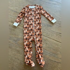 NWT Lila and Hayes Halloween Footie Pajama